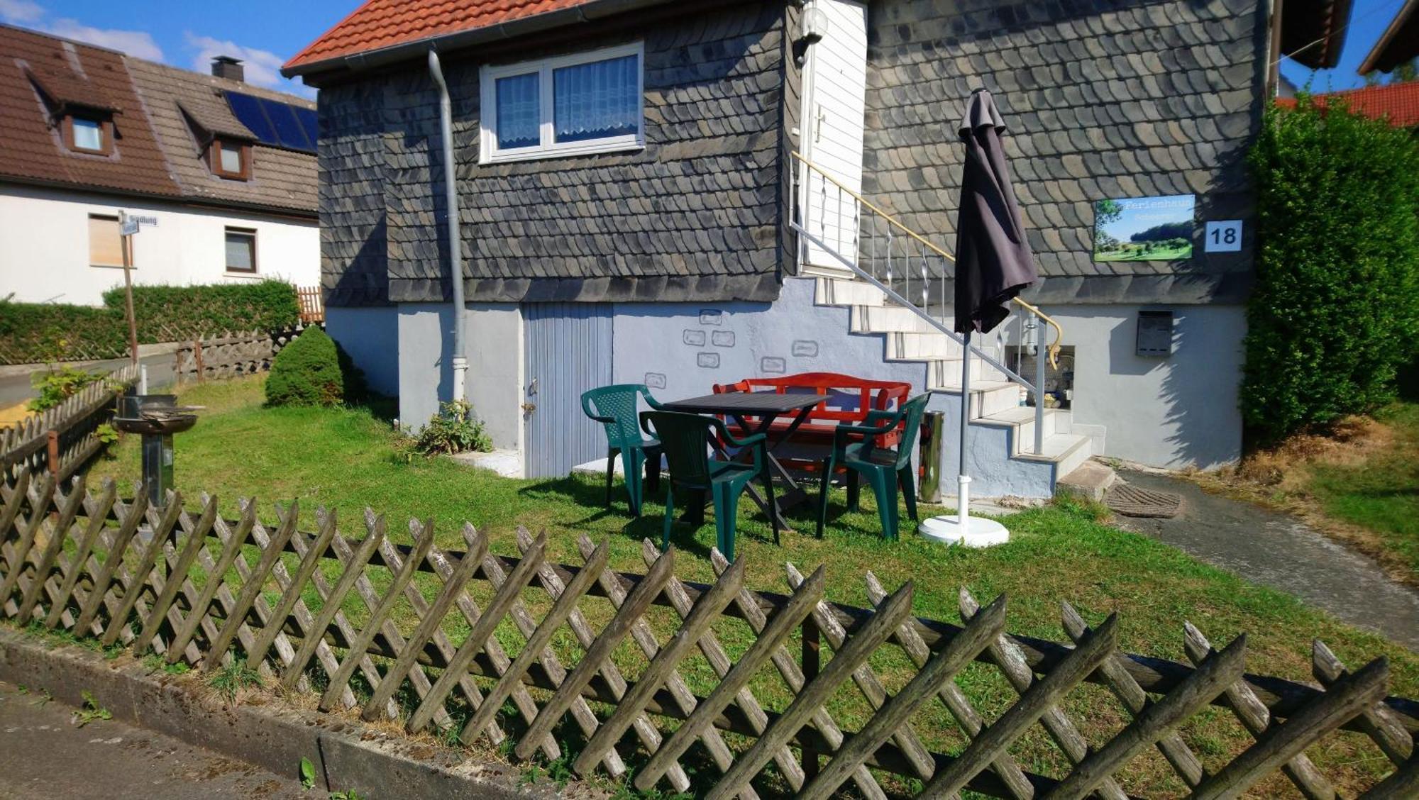 Ferienhaus Scheerer Vöhl Exterior foto